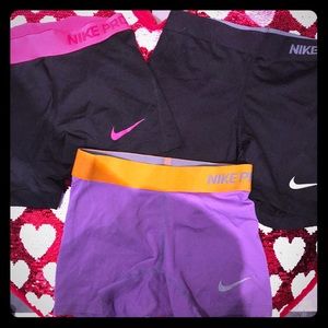 XS nike pros! Perfect for youth